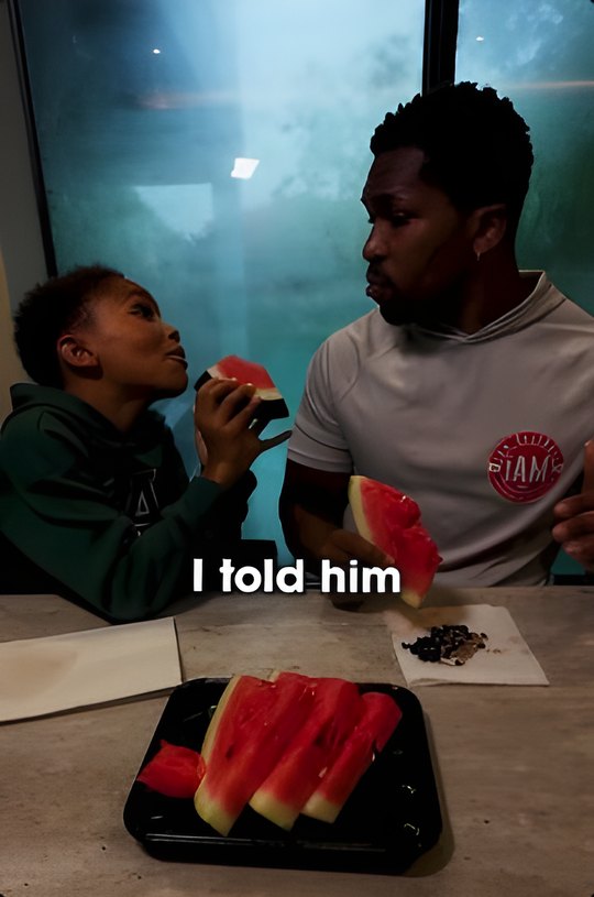Short: my son ate watermelon seeds
